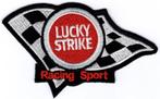 Lucky Strike Racing Sport stoffen opstrijk patch embleem #1, Verzenden, Nieuw, Motoren