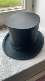 Antieke hoge klaphoed chapeau claque, Ophalen of Verzenden, Zo goed als nieuw