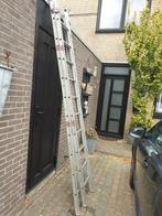 Aluminium ladder, Doe-het-zelf en Verbouw, Ladders en Trappen, Ophalen, Gebruikt, 4 meter of meer