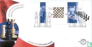 FDC E434 Max Euwe 2001 NL onbeschreven
 beschikbaar voor biedingen
