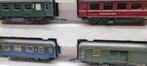 Trix 33018 H0 Set van vier D-personenrijtuigen van de DB, Treinset, Gelijkstroom of Wisselstroom, Trix, Analoog