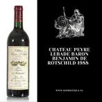 Chateau Peyre Lebade Baron Benjamin de Rotschild 1988, Frankrijk, Nieuw, Ophalen of Verzenden, Rode wijn