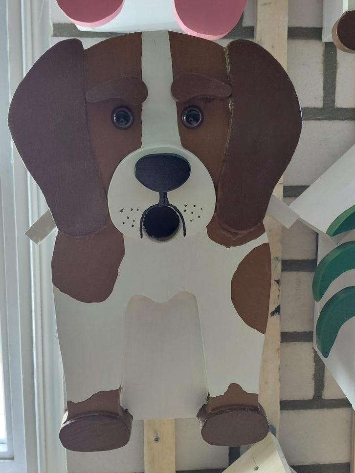 Vogelhuis vorm Beagle, Tuin en Terras, Vogelhuisjes en Vogelbaden, Nieuw, Ophalen of Verzenden