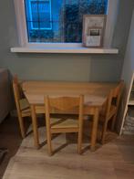 Vintage Kindertafel met Stoelen, Ophalen, Gebruikt, Tafel(s) en Stoel(en)