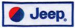 Jeep stoffen opstrijk patch embleem #1, Ophalen of Verzenden, Nieuw, Auto's