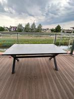 Stevige Hartman tuintafel van natuursteen, Ophalen, Gebruikt, Rechthoekig, Overige materialen