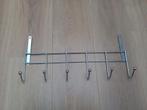 Metalen Wandkapstok met 6 Haken, Wandkapstok, Ophalen of Verzenden, Zo goed als nieuw, Minder dan 100 cm