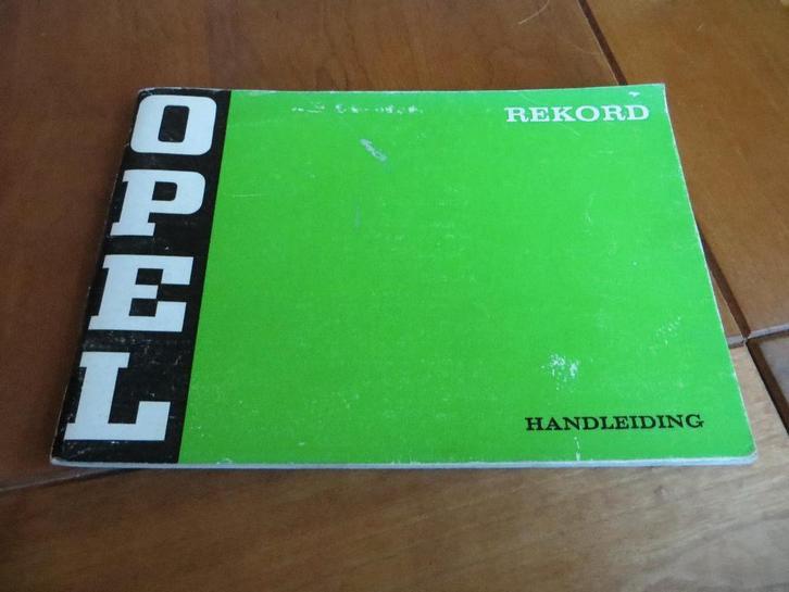 Instructieboek Opel Rekord sedan, Coupe, Caravan 1973, mooi!, Auto diversen, Handleidingen en Instructieboekjes, Ophalen of Verzenden