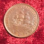 1941 Zuid-Afrika 1 penning, Postzegels en Munten, Munten | Afrika, Ophalen of Verzenden, Zuid-Afrika, Losse munt
