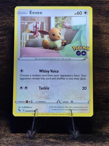 Eevee PoGO 054/078 beschikbaar voor biedingen