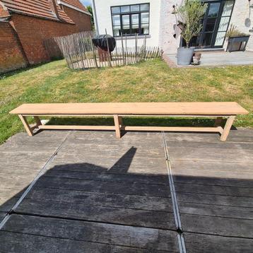 eiken zitbank. terras tuin of binnen beschikbaar voor biedingen
