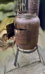 Tuinkachel, Ophalen, Gebruikt