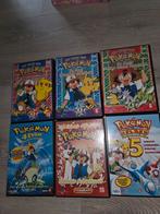 6x Pokemon dvd, Alle leeftijden, Ophalen of Verzenden, Gebruikt