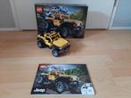 Lego Technic 42122 Jeep Wrangler, Ophalen, Zo goed als nieuw, Complete set, Lego