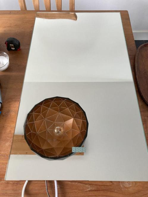 badkamerspiegel, Huis en Inrichting, Badkamer | Badkamermeubels, Gebruikt, Overige typen, Minder dan 100 cm, 50 tot 100 cm, Minder dan 25 cm