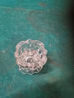kandelaar glas vintage reims, Ophalen of Verzenden, 'T Olde Gre-j, Info@toldegrej.nl, Endepoelstraat 20f Didam