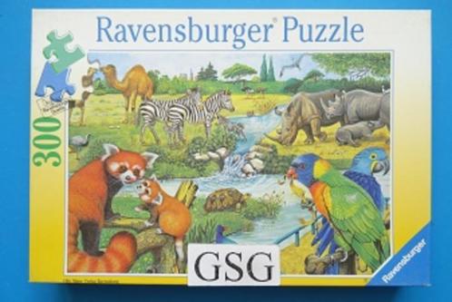 In de wildbaan 300 st nr. 13 009 2, Kinderen en Baby's, Speelgoed | Kinderpuzzels, Zo goed als nieuw, 6 jaar of ouder, Meer dan 50 stukjes