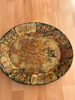 Vintage Chinees satsuma wandbord of schaal, Ophalen of Verzenden