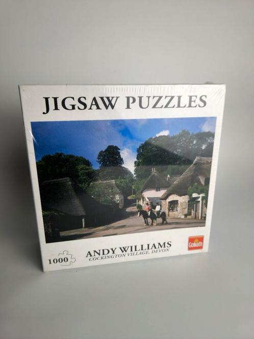 Vintage Jigsaw 1000 Puzzle by Andy Williams, Hobby en Vrije tijd, Denksport en Puzzels, Nieuw, Ophalen of Verzenden