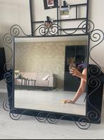 IKEA spiegel zwart, Huis en Inrichting, Woonaccessoires | Spiegels, Ophalen, Gebruikt, Vierkant, Minder dan 100 cm