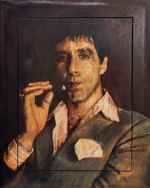 Scarface giclee Peter Donkersloot, Antiek en Kunst, Kunst | Schilderijen | Modern, Ophalen of Verzenden