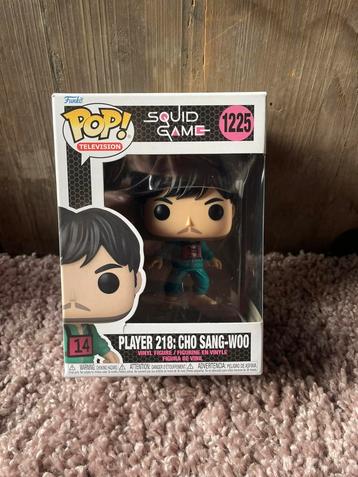 Funko Pop Squid Game; player 218, Cho Sang-Woo beschikbaar voor biedingen