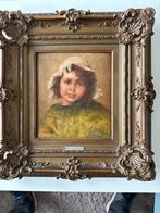 Antiek portret meisje – attrib. Hermi Kaulbach (19e eeuw), Antiek en Kunst, Kunst | Schilderijen | Klassiek, Ophalen