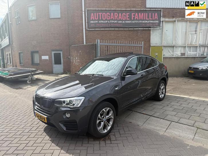 BMW X4 XDrive20i High Executive Xenon/Leer/Schuifdak…, Auto's, BMW, Bedrijf, Te koop, X4, 4x4, ABS, Achteruitrijcamera, Airbags