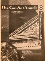 Paginagrote A3 advertentie COMSAT ANGELS Will You Stay rele, Ophalen of Verzenden