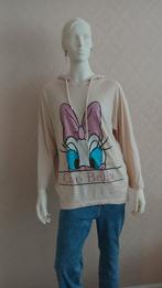 T-shirt met capuchon maat L/XL katoen, Maat 46/48 (XL) of groter, Ophalen of Verzenden, Lange mouw, Roze