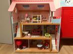 Groot Poppenhuis met Accessoires, Ophalen, Gebruikt, Poppenhuis