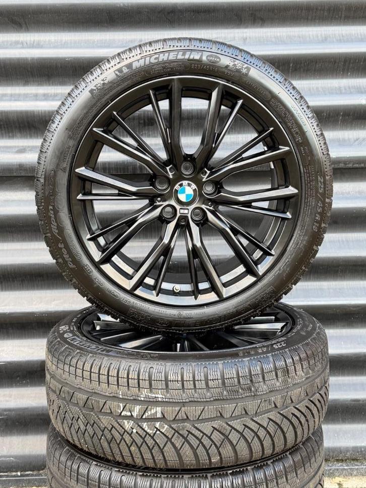 18” Orig Bmw G20 G21 G22 G23 Styl 796M velgen winterbanden, Auto-onderdelen, Banden en Velgen, Band(en), Winterbanden, 18 inch
