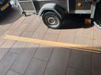 4x Latjes kwart rond, 270 cm, Doe-het-zelf en Verbouw, Hout en Planken, Ophalen, Gebruikt, Minder dan 25 mm, 250 tot 300 cm