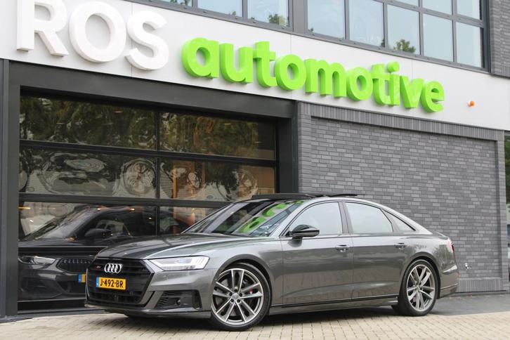 Audi S8 4.0 TFSI S8 Quattro | NAP | 4X MASSAGE | B&O ADVANCE, Auto's, Audi, Bedrijf, Te koop, S8, 360° camera, 4x4, ABS, Adaptive Cruise Control