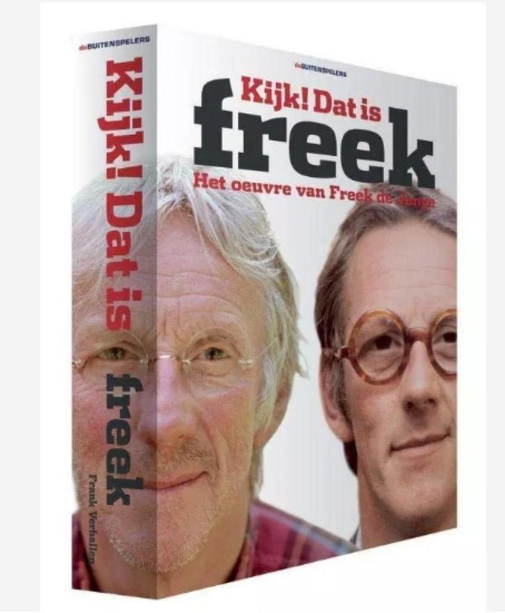 Kijk! Dat is Freek. Handgesigneerd boek over Freek de Jonge, Boeken, Kunst en Cultuur | Dans en Theater, Zo goed als nieuw, Cabaret