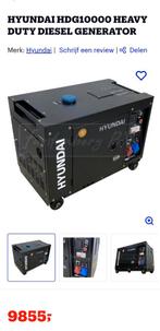 Diesel generator 7.5 kva  prijs €6800, Ophalen of Verzenden, Nieuw, Boormachine
