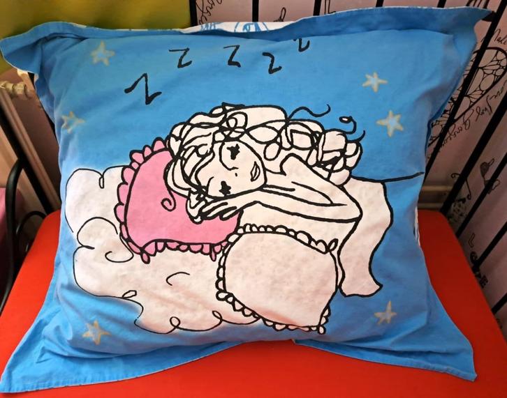 Mooi Vandijck dekbedovertrek eenpersoons 140 cm x 200 cm, Kinderen en Baby's, Kinderkamer | Beddengoed, Zo goed als nieuw, Dekbedovertrek