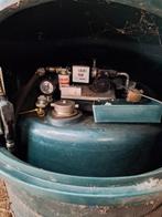 aanschuifband, dieseltank, keerwand, mestmixers, Ophalen