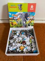 Wild Safari Puzzel - 500 stukjes, Ophalen of Verzenden, Meer dan 50 stukjes, Zo goed als nieuw, 6 jaar of ouder