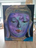 Een mooi canvas schilderij van een boedah., Ophalen