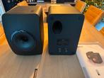 Kef LS50 Mat Zwart (Paar) - Topstaat!, Audio, Tv en Foto, Luidsprekers, Zo goed als nieuw, 120 watt of meer, Front, Rear of Stereo speakers