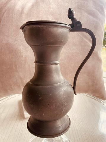 Antiek Tinnen Kannetje beschikbaar voor biedingen