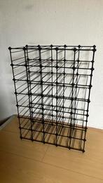 Vintage design tijdloos modulair wijnrek, Ophalen of Verzenden, Zo goed als nieuw, 75 cm of meer, 25 flessen of meer