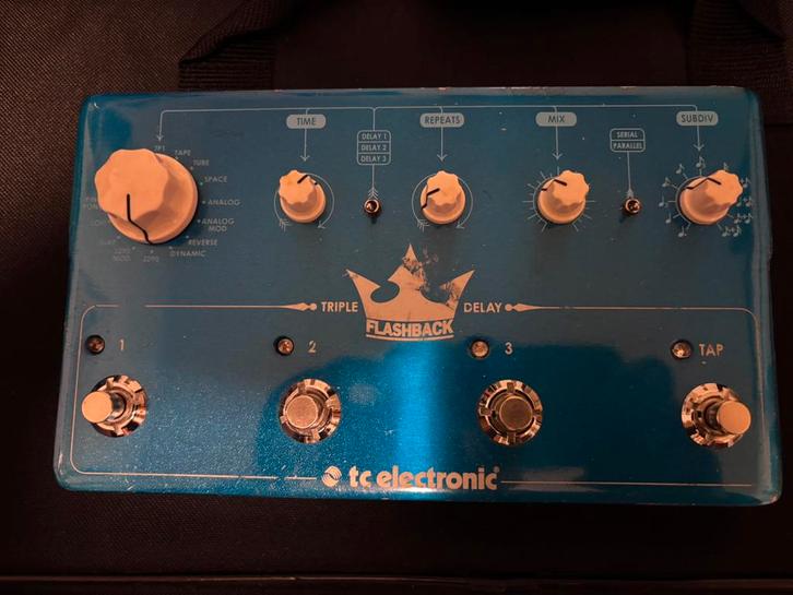 TC Electronic Triple Delay met toneprints, Muziek en Instrumenten, Effecten, Zo goed als nieuw, Delay of Echo, Ophalen of Verzenden