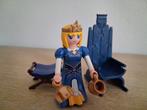 Playmobil koningin bij voetbank en troon, Ophalen of Verzenden, Zo goed als nieuw, Complete set