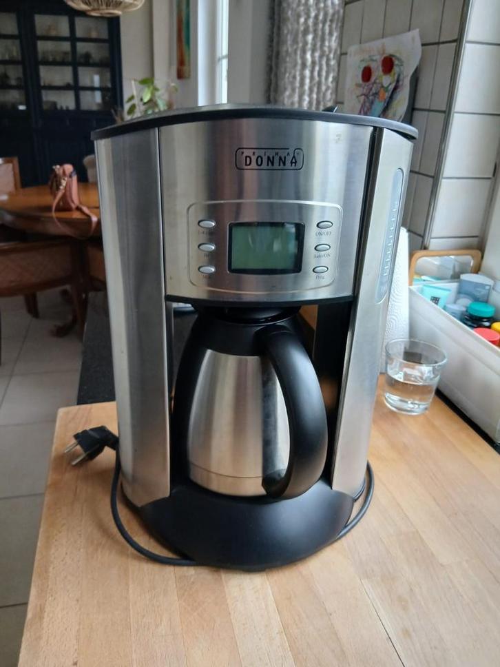 DONNA Koffiezetapparaat - Goed Onderhouden, Witgoed en Apparatuur, Koffiezetapparaten, Gebruikt, Gemalen koffie, Koffiemachine