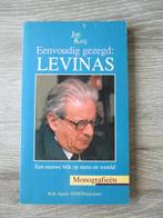 Eenvoudig gezegd: Levinas - Jan Keij, Boeken, Ophalen of Verzenden