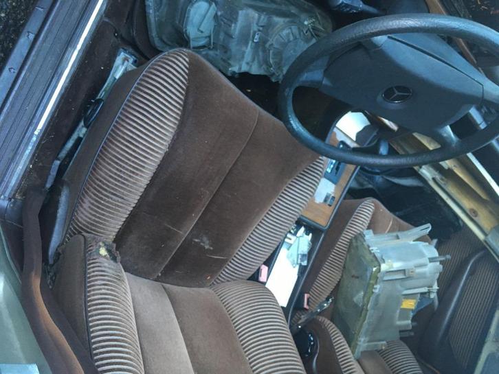 Mercedes w126 bruin pulmann interieur, Auto-onderdelen, Interieur en Bekleding, Mercedes-Benz, Oldtimer onderdelen, Gebruikt, Ophalen