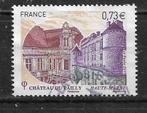 213-25 Frankrijk 2017 / Chateau du Pailly, Postzegels en Munten, Postzegels | Europa | Frankrijk, Verzenden, Gestempeld