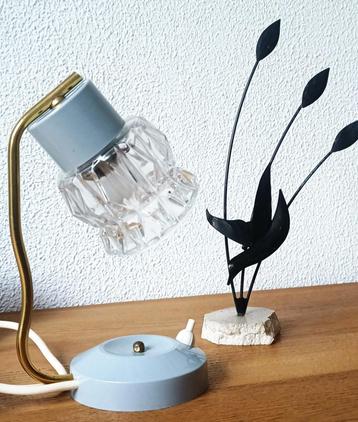 tafellampje /bedlampje  /fifties lampje /leeslampje /vintage beschikbaar voor biedingen